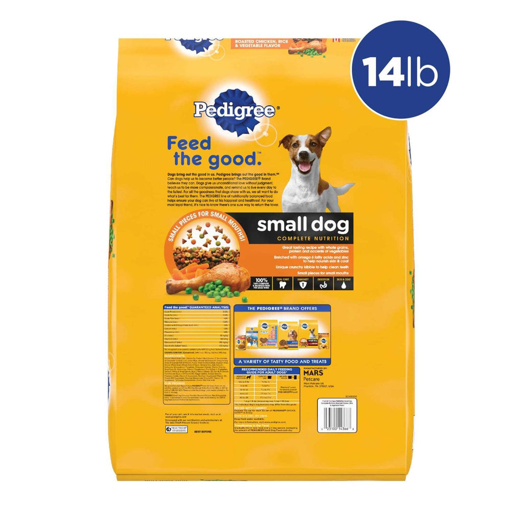 Small Dog Adult Dry Dog Food Roasted Chicken Rice & Vegetable X64227