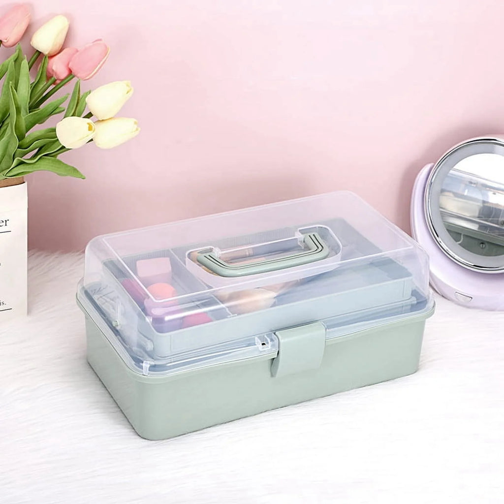 Plastic Dividing Storage Box with Adjustable Spacers N725