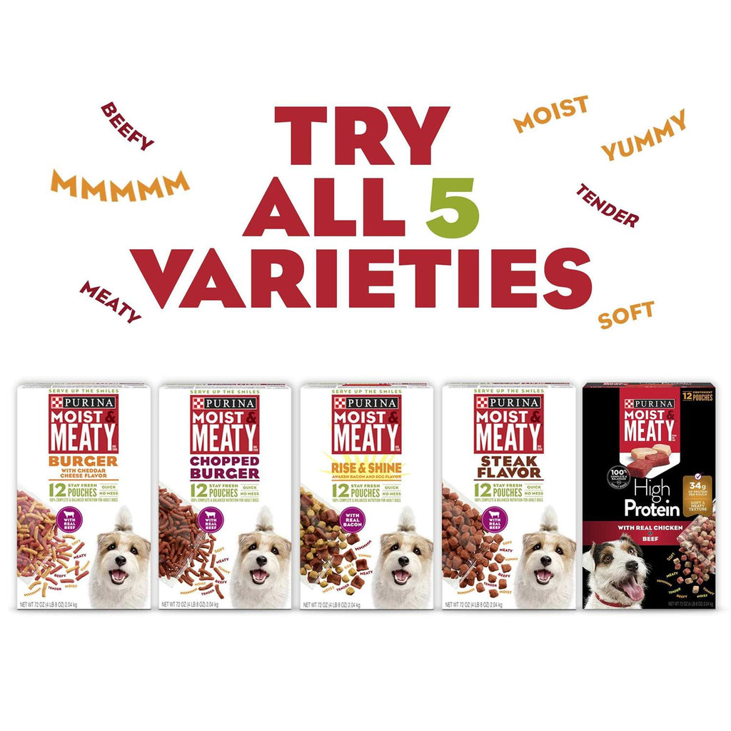 Steak Flavor Dry Dog Food F74996