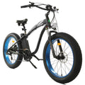 ECOTRIC Electric Bike Fat Tire 26" for Adults UL Certified Powerful Aluminum Frame Suspension Fork Beach Snow Mountain Electric Bicycle 750 W Motor 48 V 12.5 AH Removable Lithium Battery A-E516646