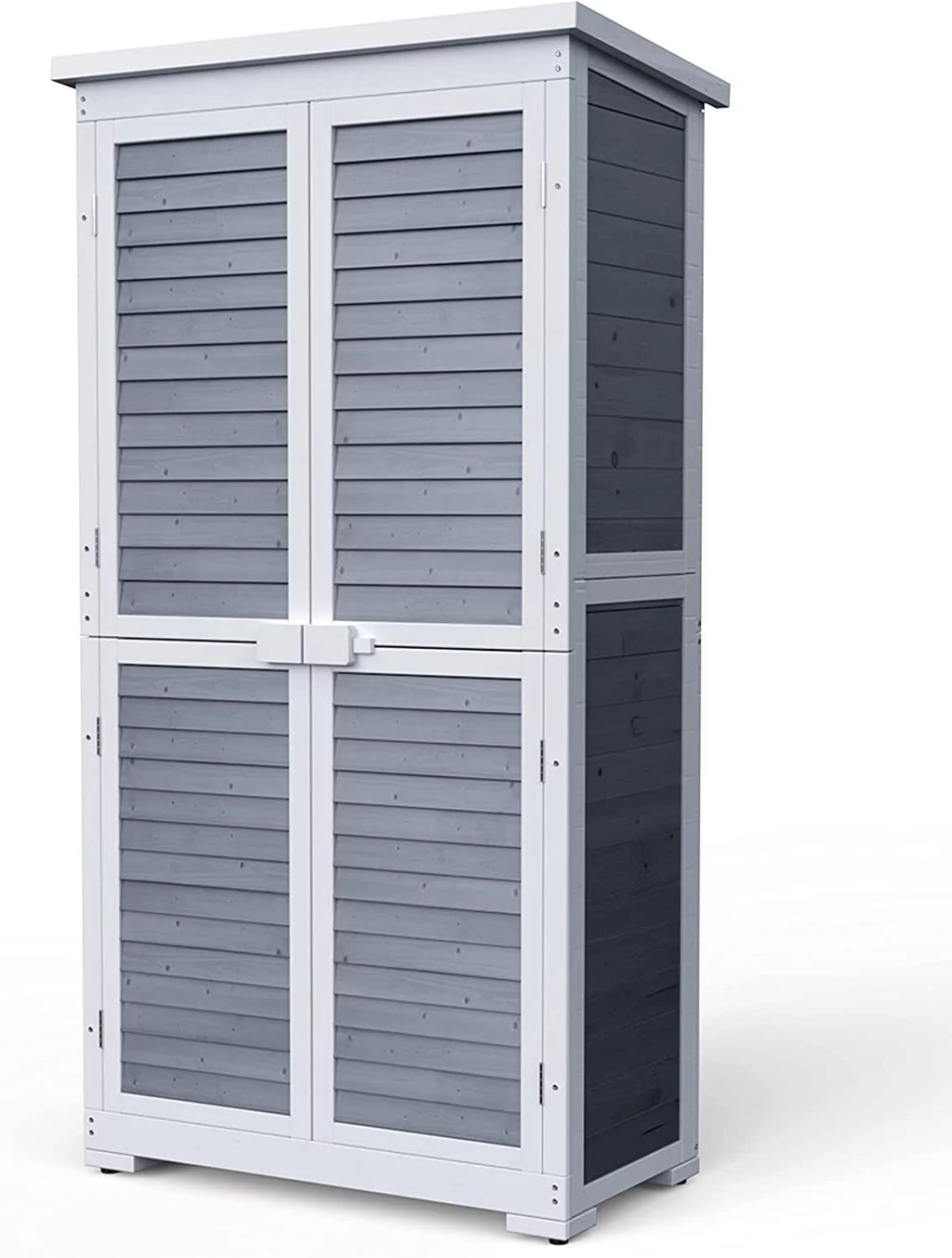 Outdoor Storage Cabinet Garden Shed with Asphalt Roof W6306