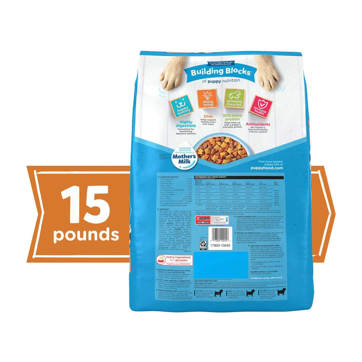 Puppy Chow Complete Dry Food Y838154