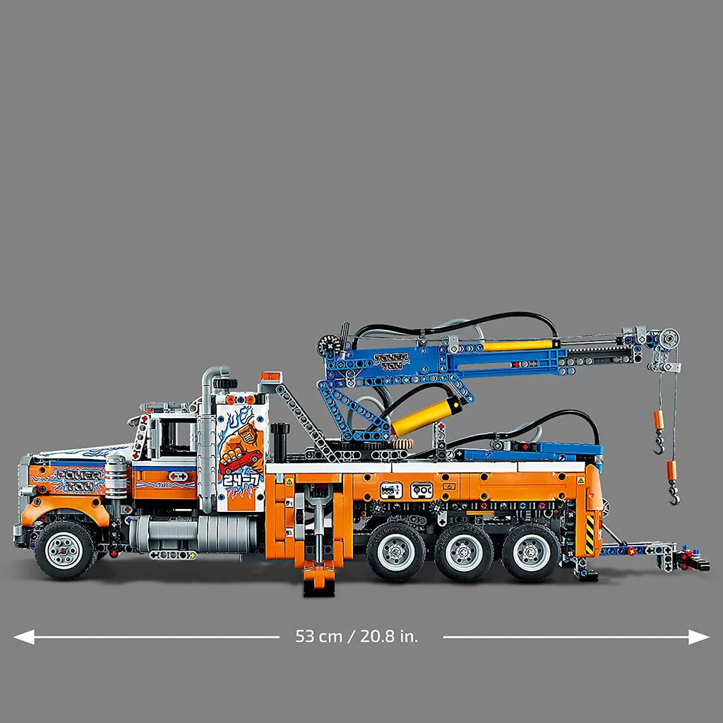 Heavy-Duty Tow Truck with Crane X428672
