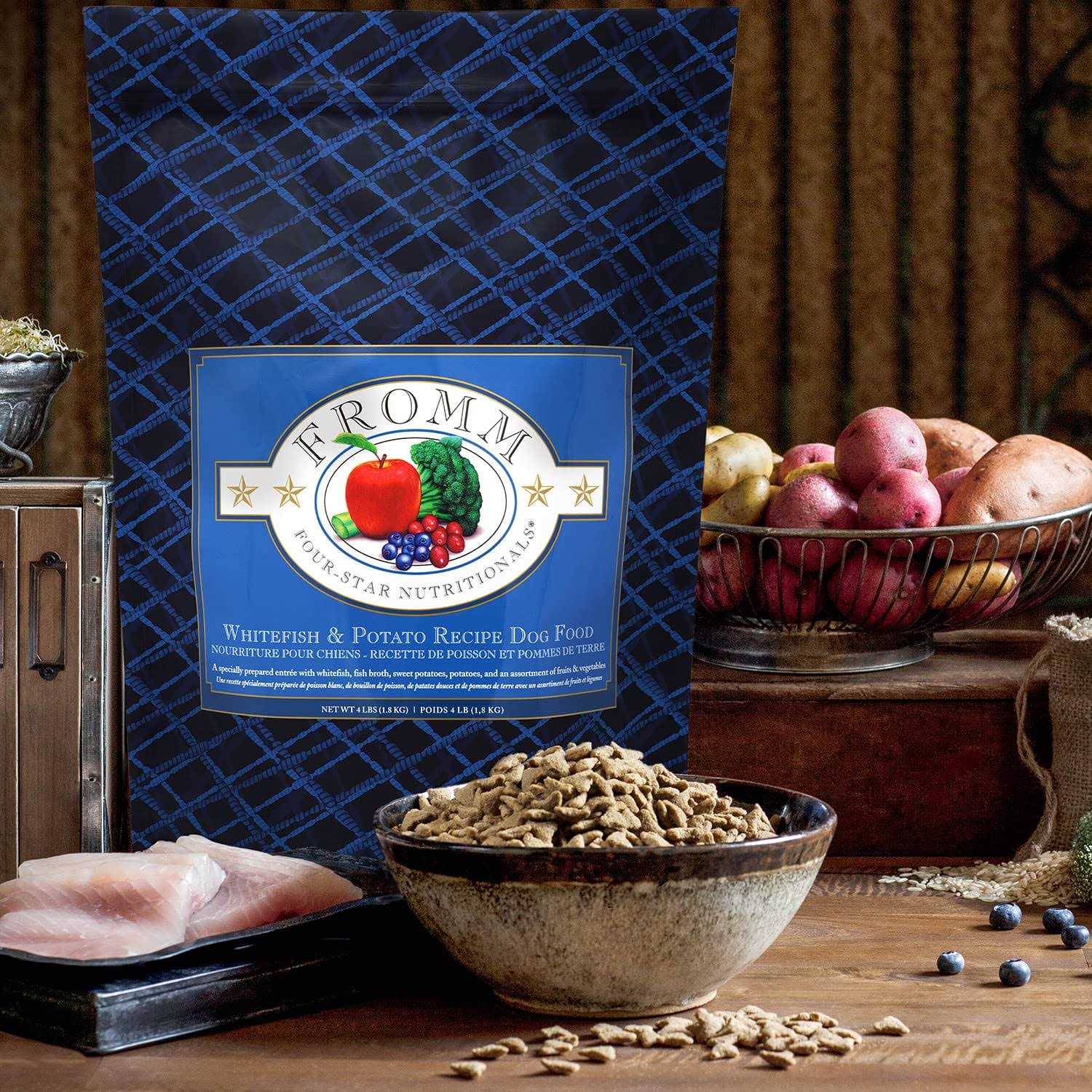 Whitefish Potato Dry Dog Food O4205