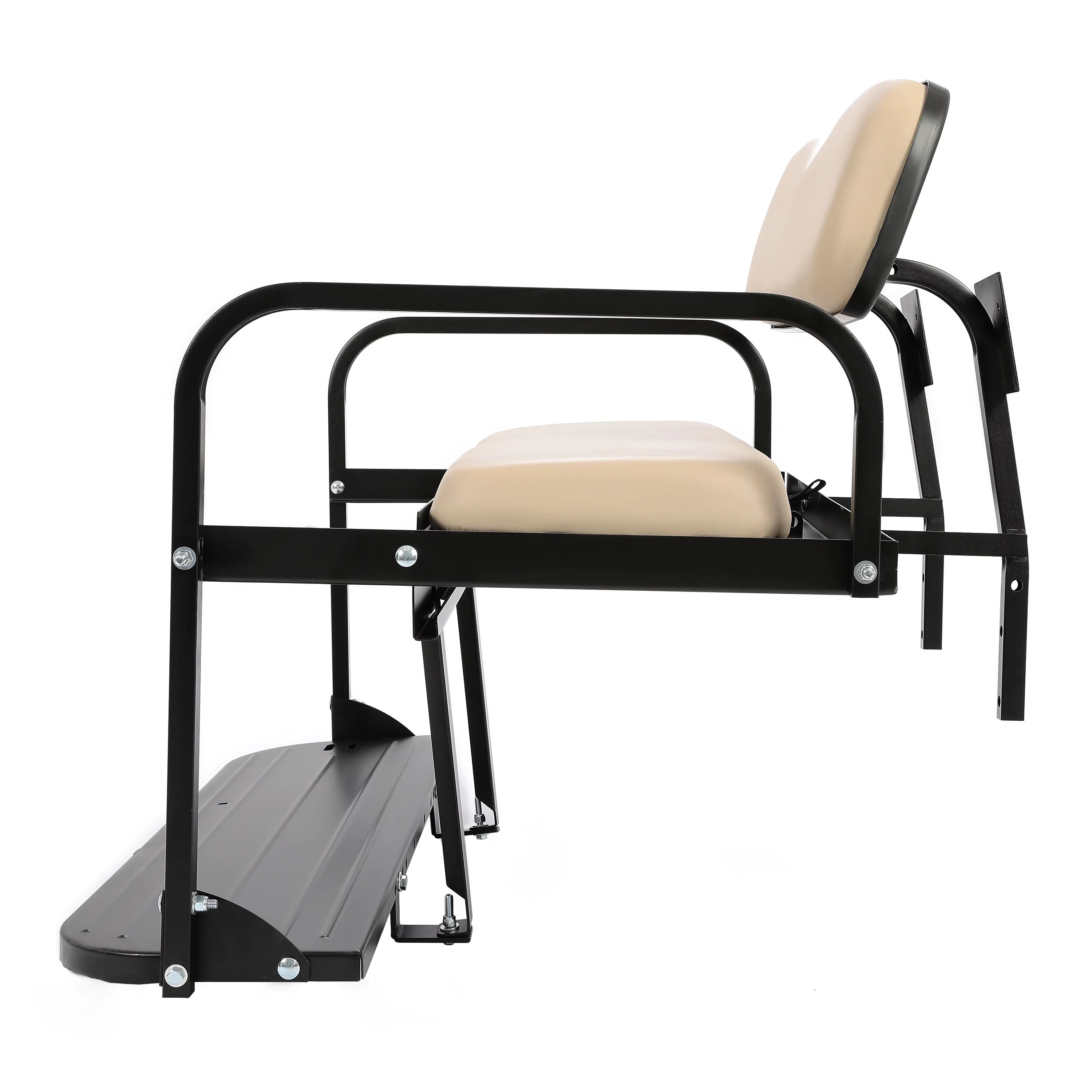 Rear Back Seat Kit for EZGO Marathon Golf Cart Tan Flip Folding Y93656