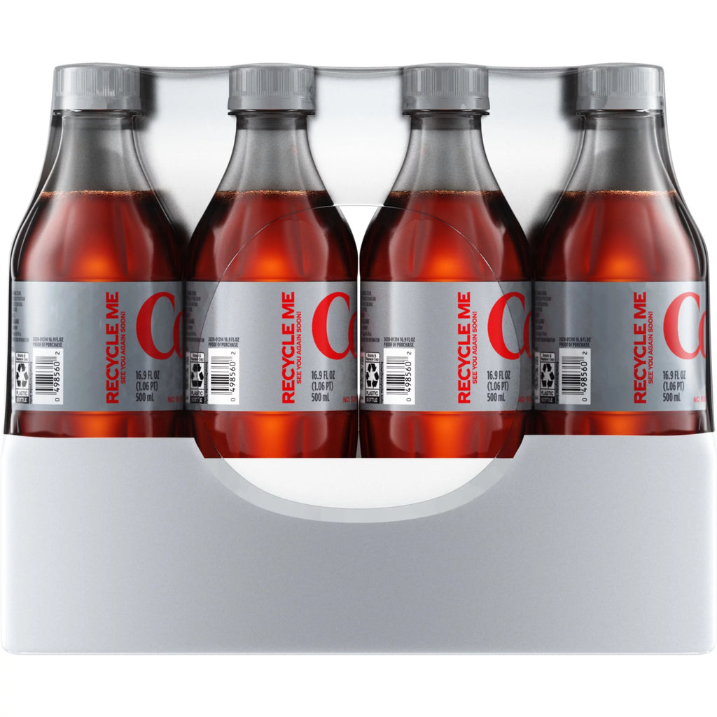 Diet Soda Soft Drink, 16.9 fl oz, 24 Pack R76243