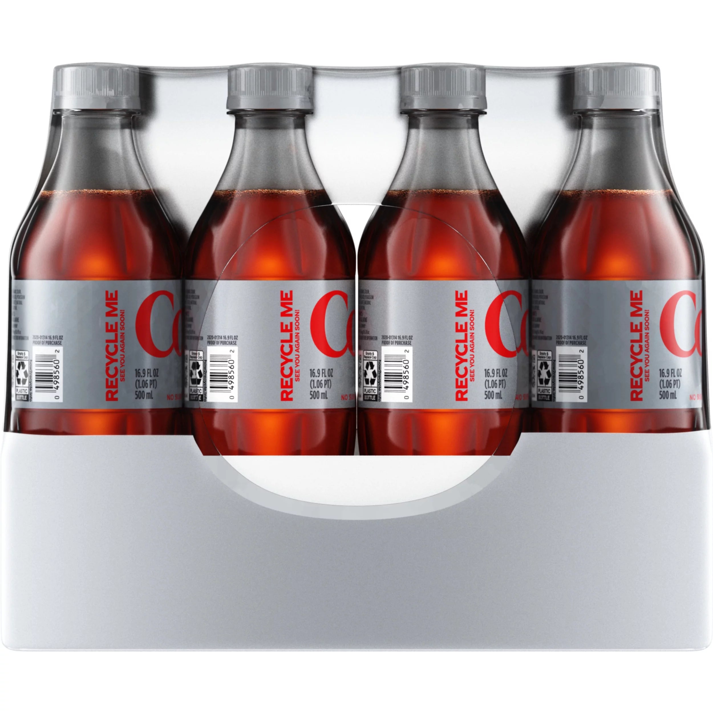 Diet Soda Soft Drink, 16.9 fl oz, 24 Pack R76243