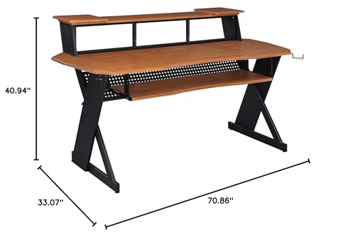 Music Studio Desk Workstation with 3 x 4U Rack H81645