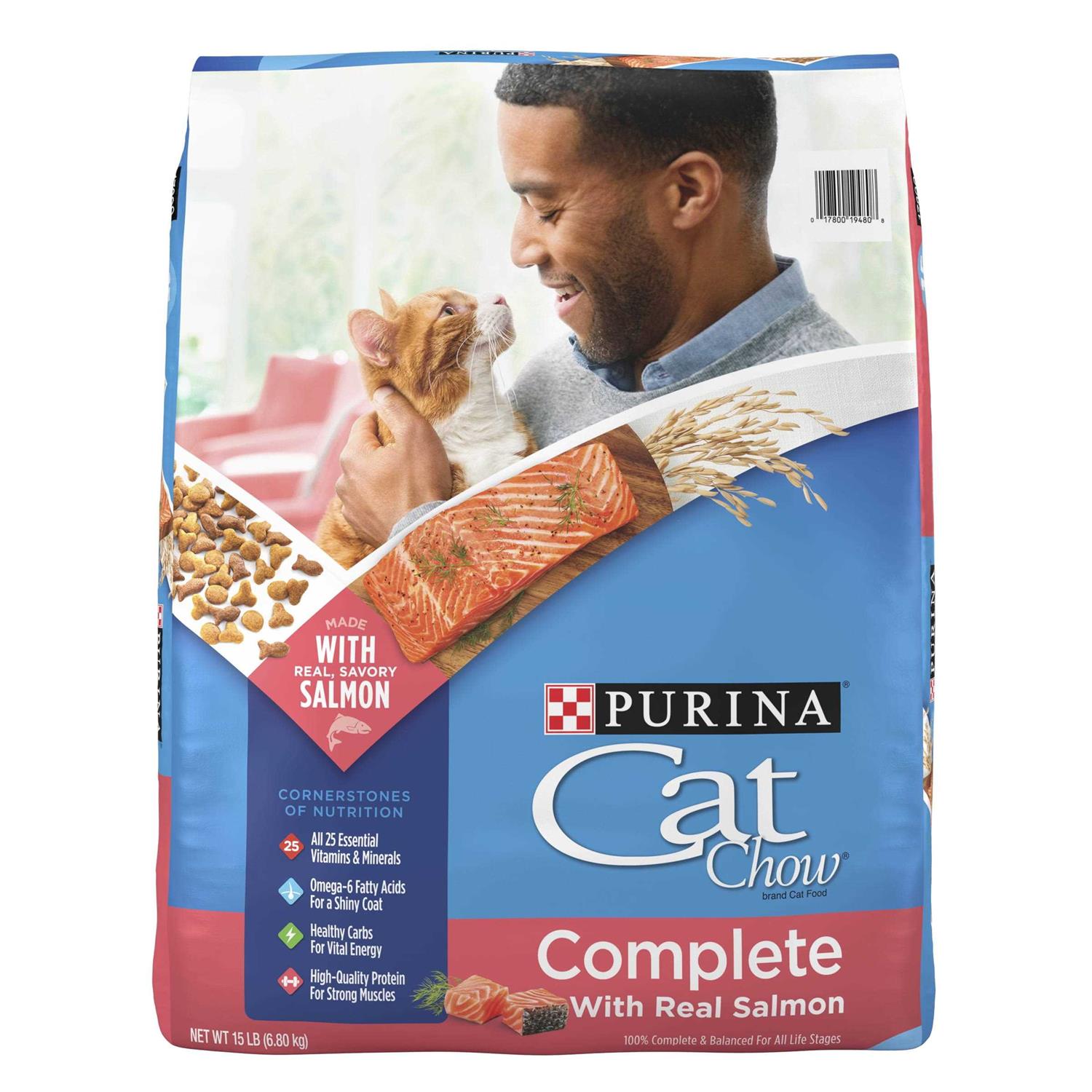Salmon High Protein Dry Cat Food N5650