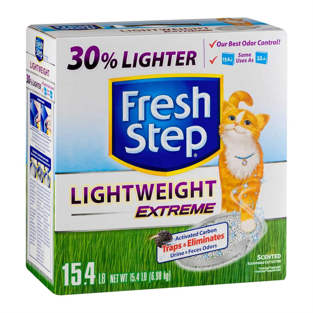 Clumping Cat Litter, Lightweight, Scented, 15.4 lb H351