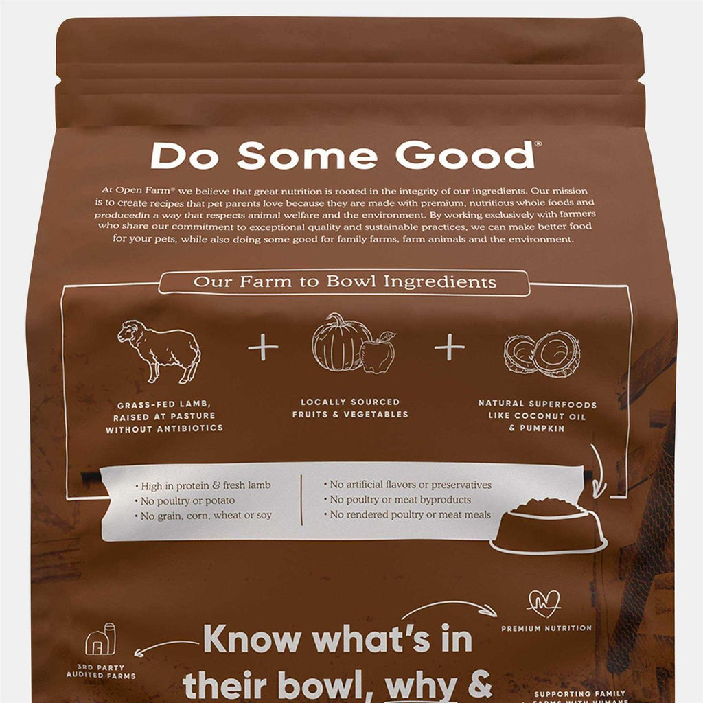 Grain Free Pasture Raised Lamb Dry Cat Food T1833