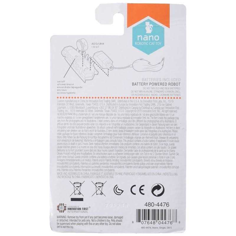 Nano Robotic Cat Toy F612