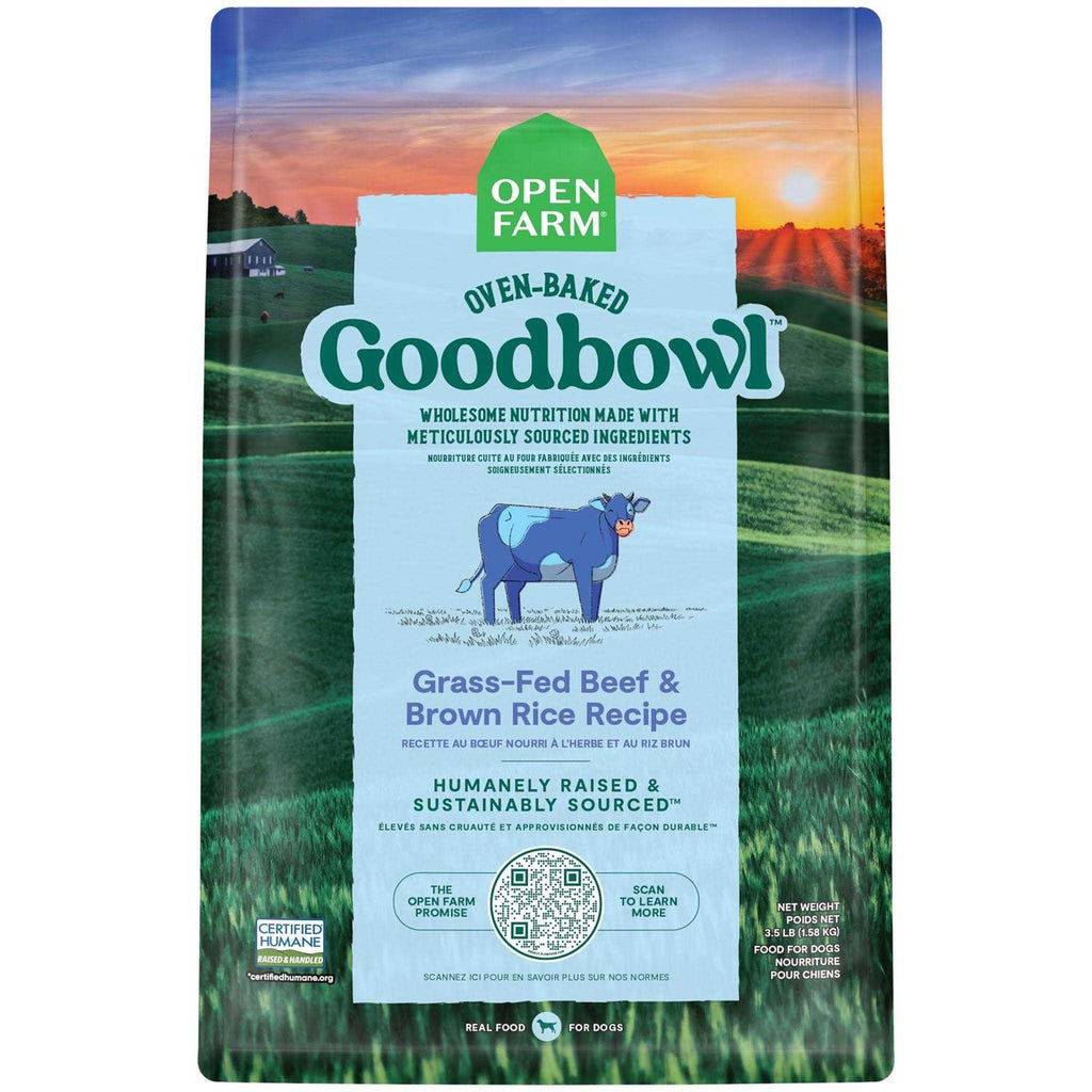 Open Farm Goodbowl Grass Fed Beef Brown Rice Recipe Dog Food - Pet Supplies online store