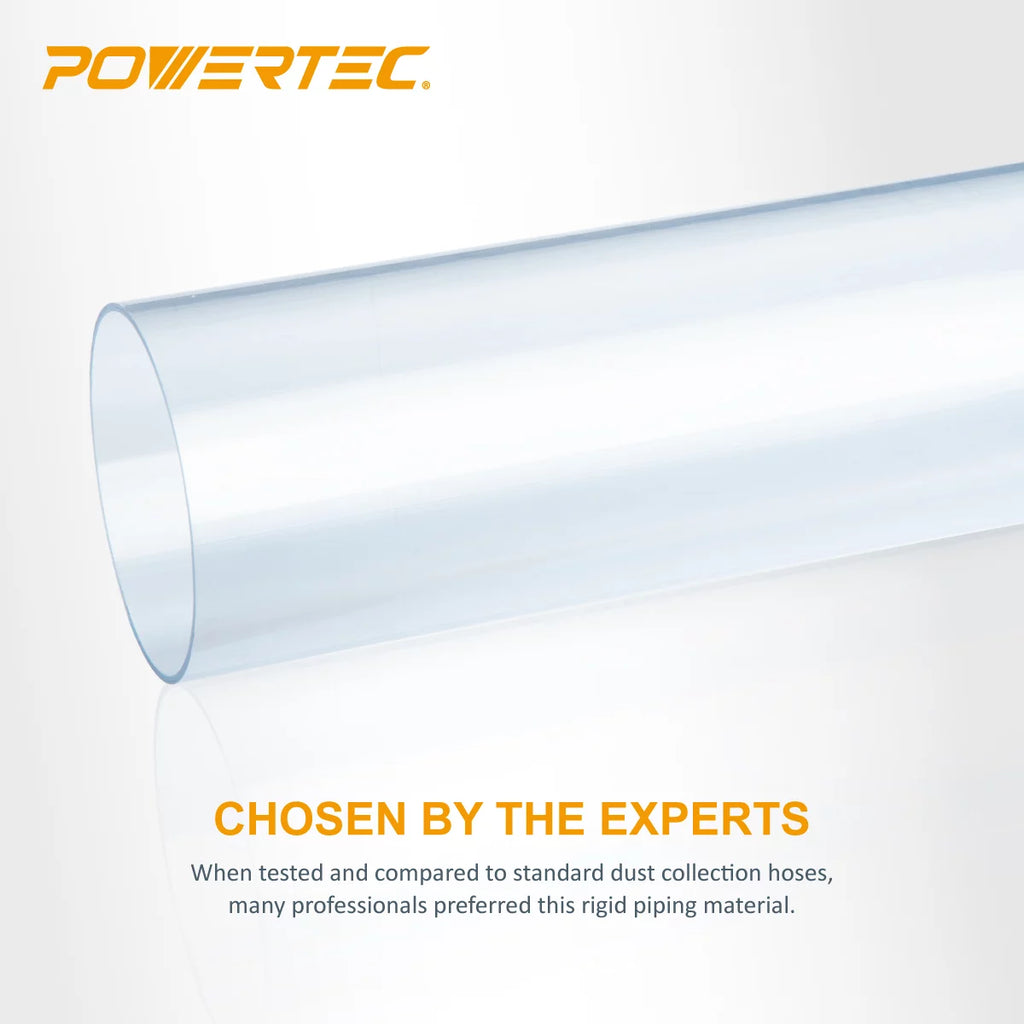 4-inch x 36-Inch Clear PVC Dust Collection Pipe S271979