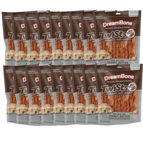 Chicken Wrapped Twists Dog Chews Q24044
