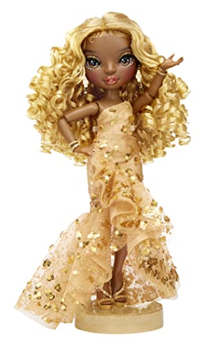 Posable Fashion Doll with 2 Designer Outfits and Vanity Playset W259133