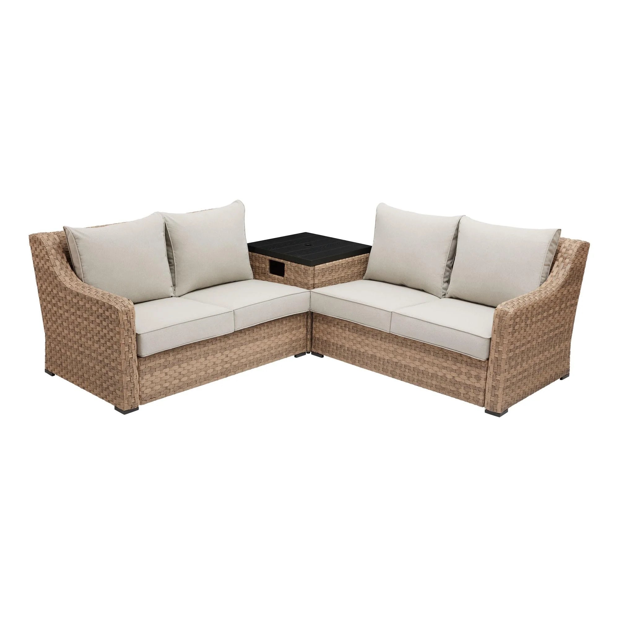 Outdoor Sectional Set 3-Piece F186