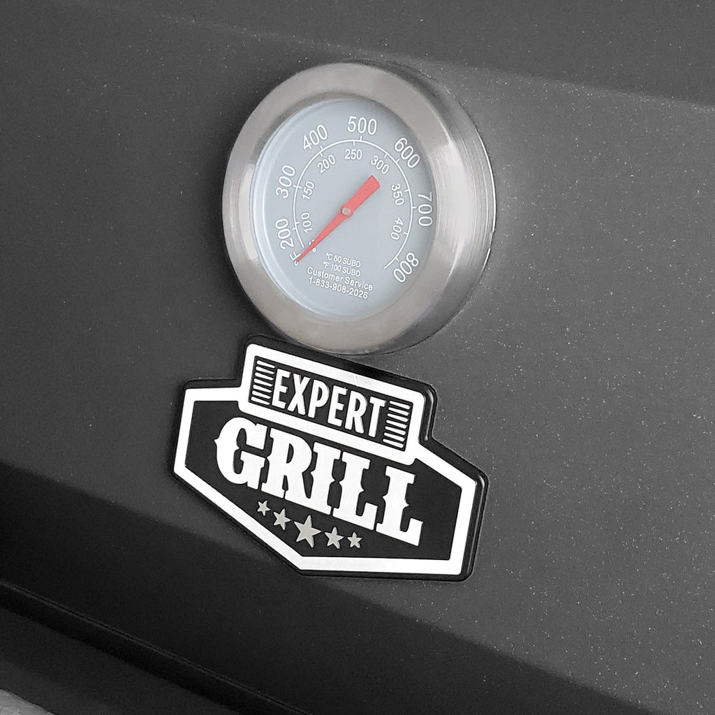 5 Burner Propane Gas Grill and Griddle, Black R371540