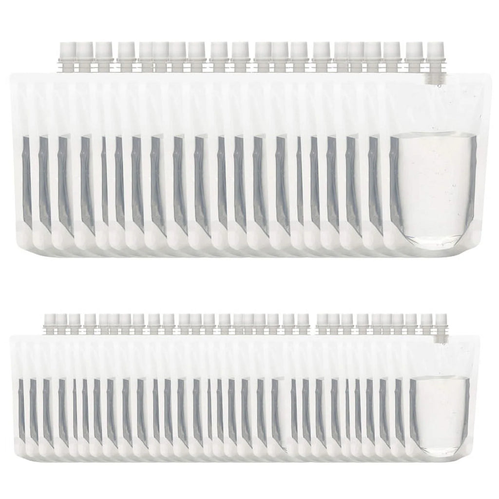 50PCS 100Ml Leak Proof Stand Up Pouch for Beverage Juice Milk Coffee Z3279