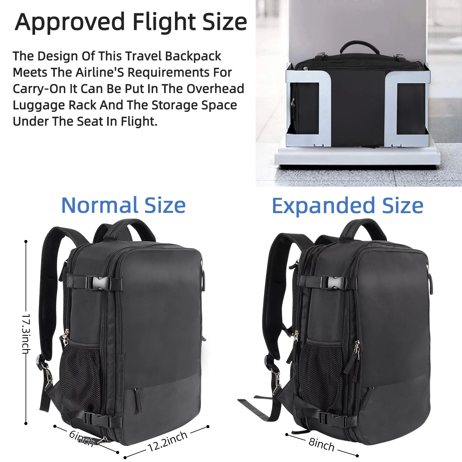 Travel Backpack Waterproof Hiking Rucksack for Men Women O778