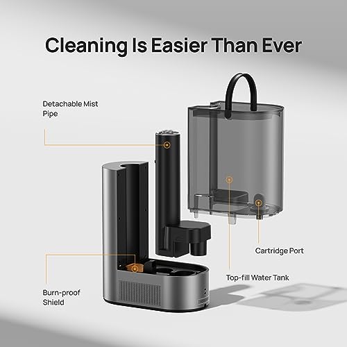 6L Warm & Cool Mist Humidifier for Bedroom, 60Hr Quiet Runtime C566891