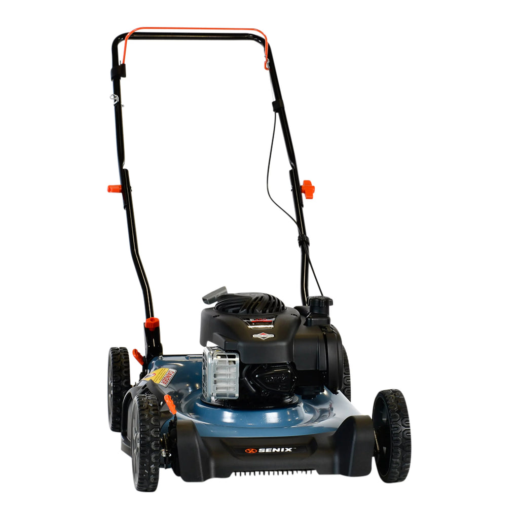 21-Inch 125cc Gas Push Lawn Mower with Mulch & Side Discharge S272