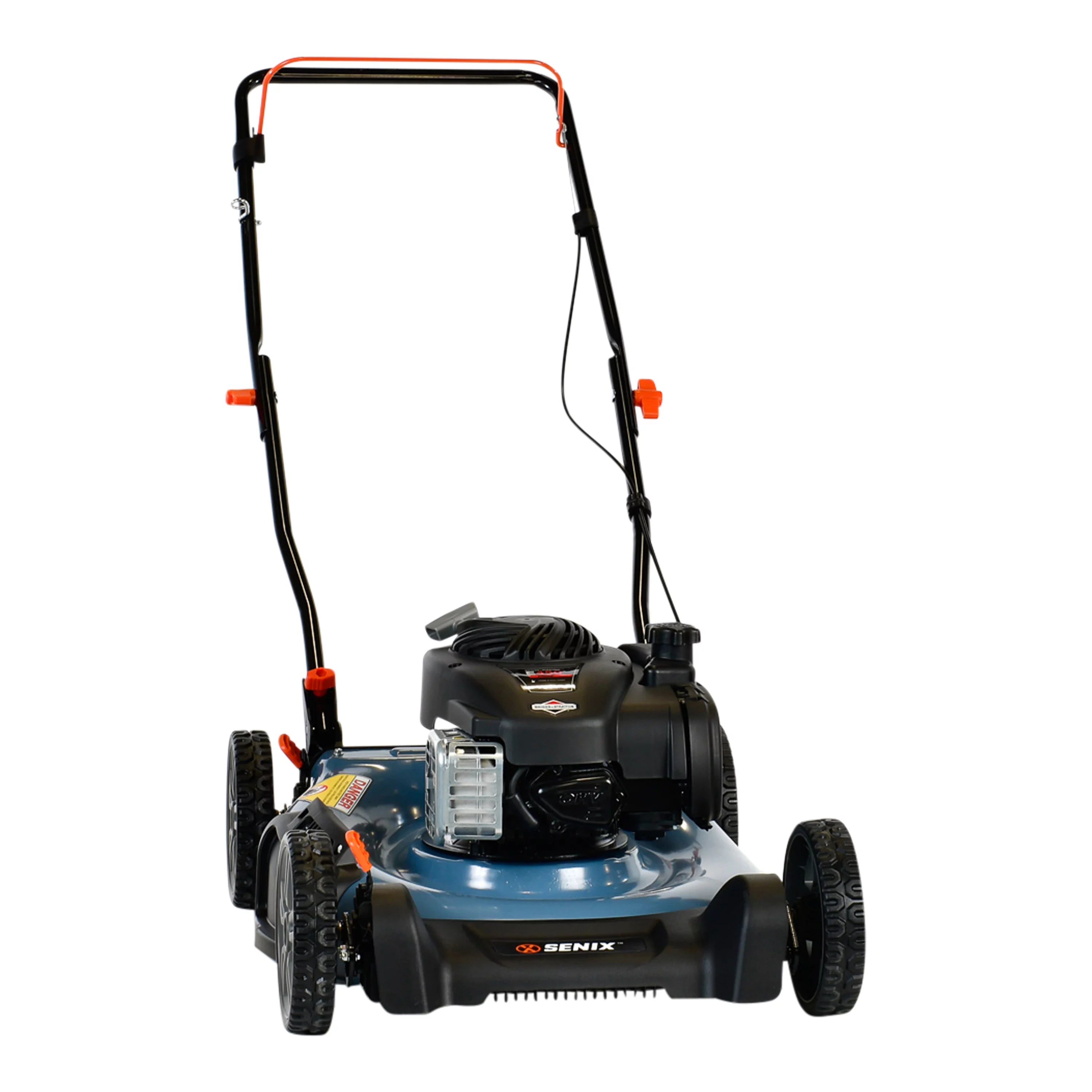 21-Inch 125cc Gas Push Lawn Mower with Mulch & Side Discharge S272