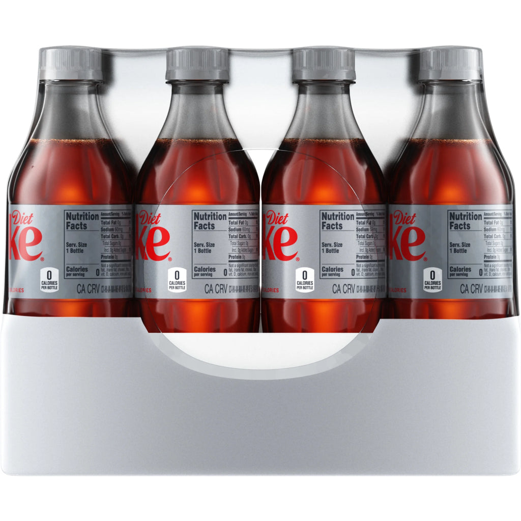 Diet Soda Soft Drink, 16.9 fl oz, 24 Pack R76243