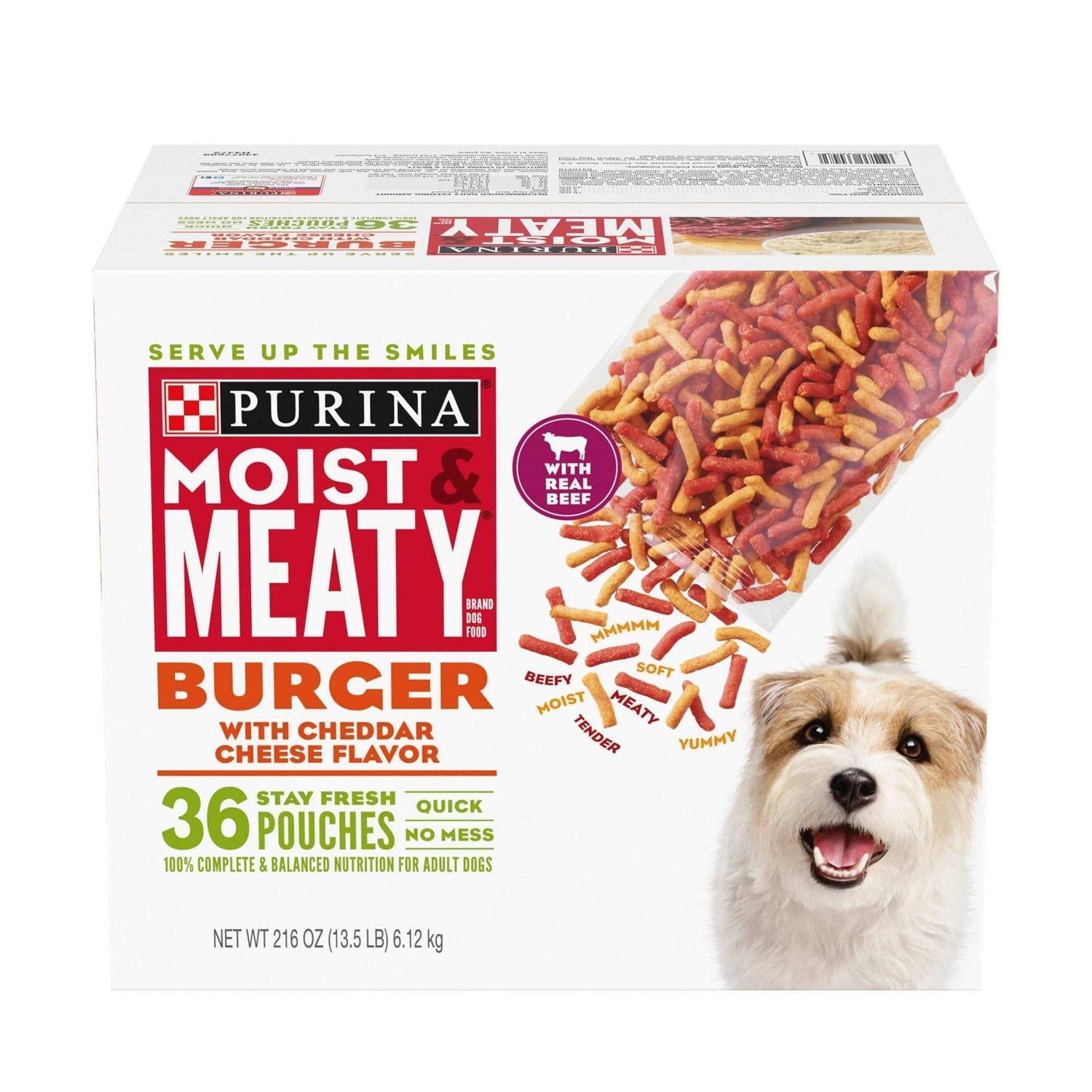 Burger with Cheddar Cheese Flavor Dry Dog Food N664