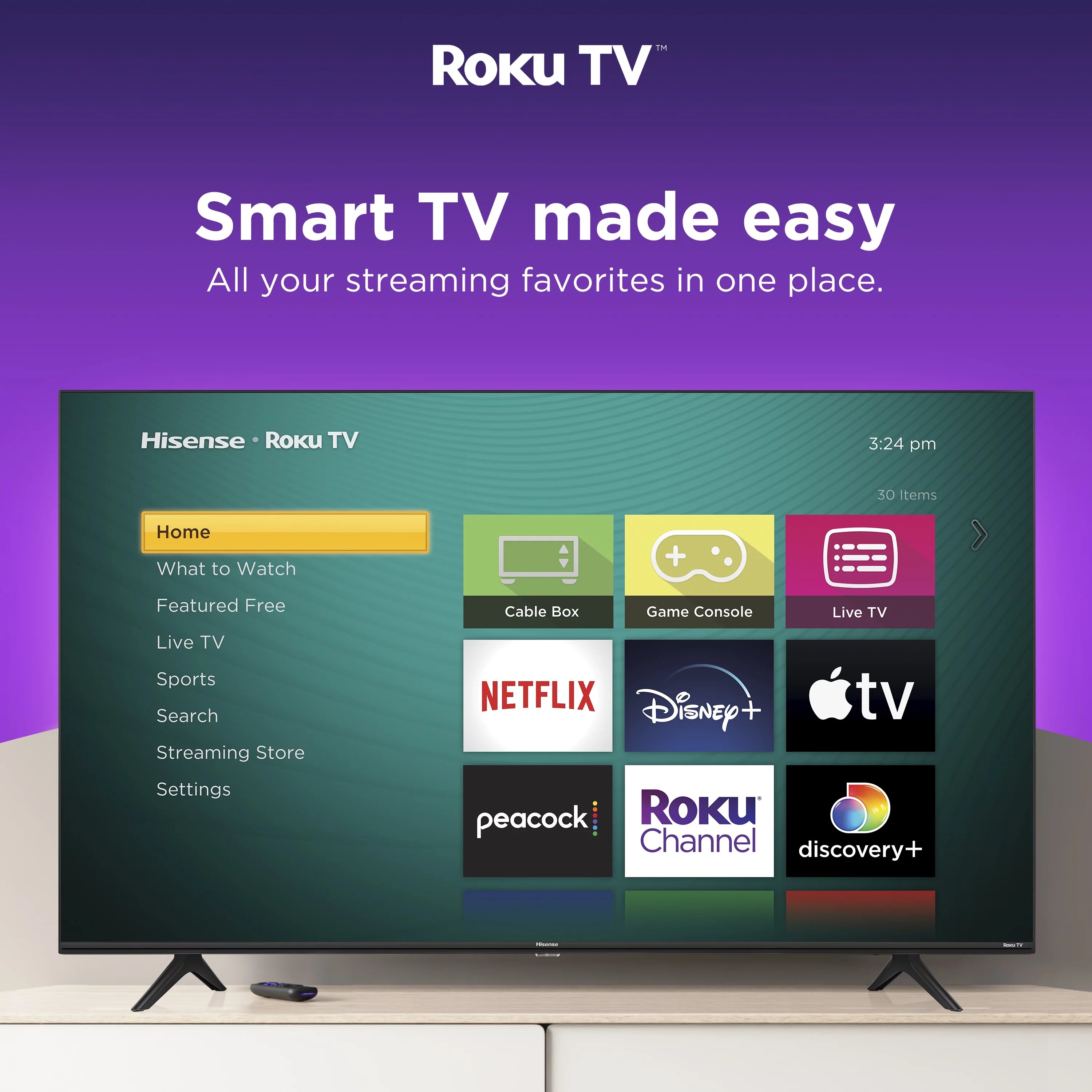 75" 4K UHD LED Roku Smart TV X296349