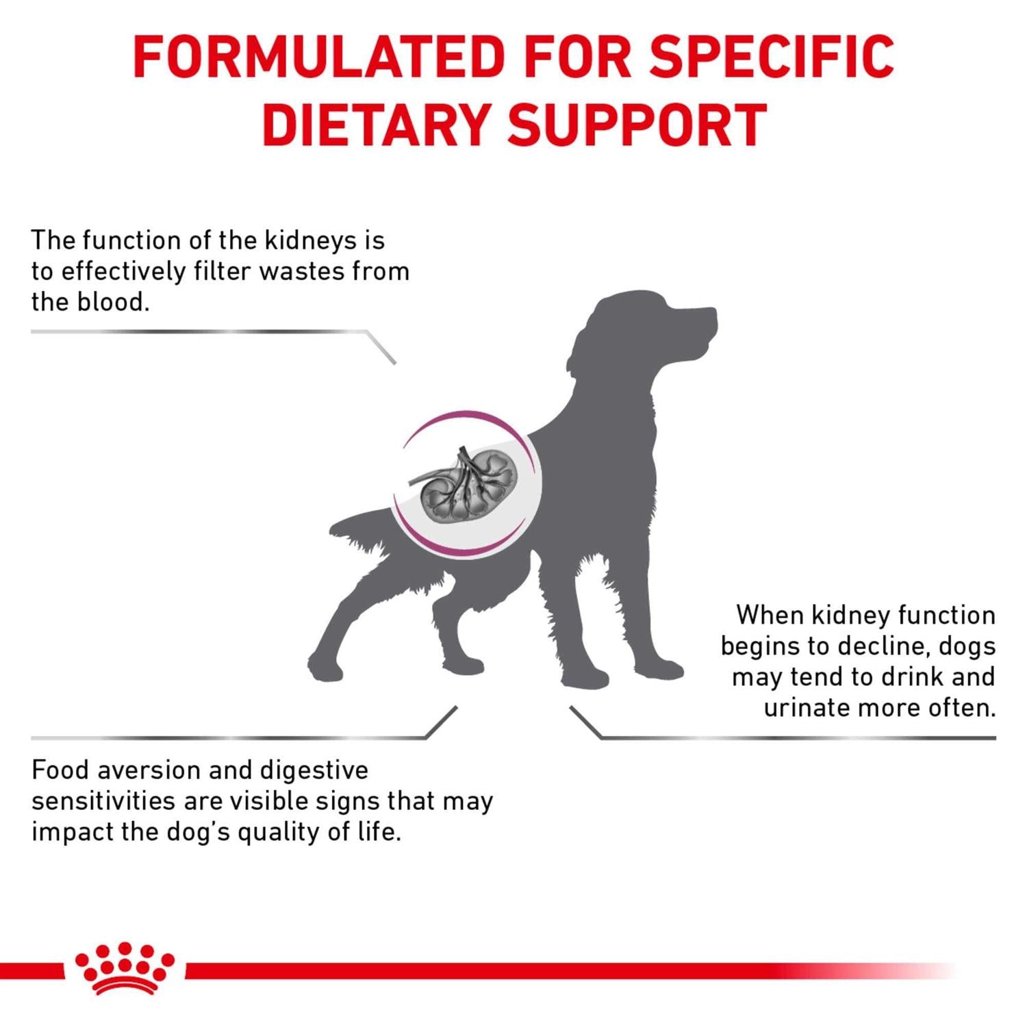 Veterinary Diet Renal Support Dry Dog Food G729