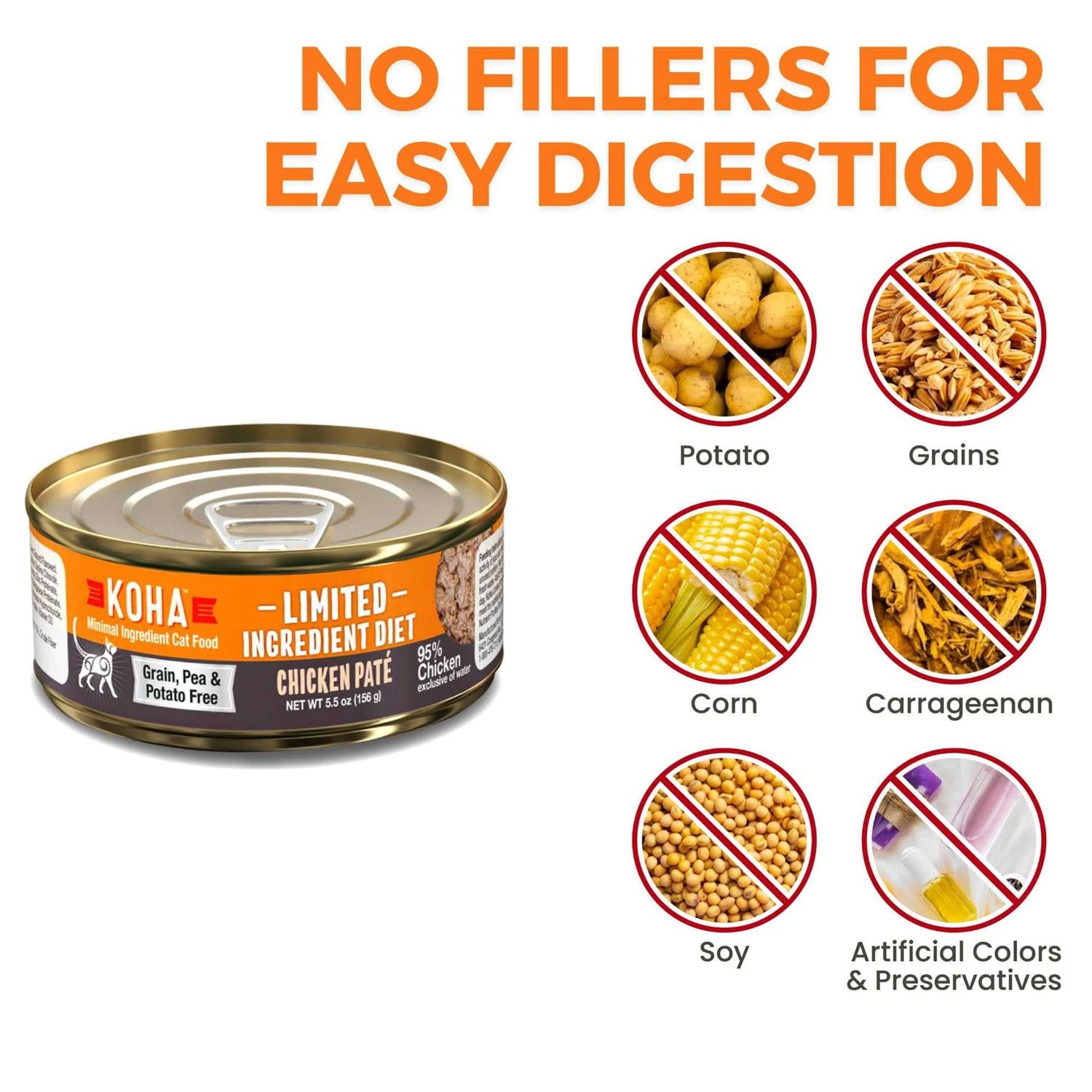 Chicken Pate Grain Free Canned Cat Food G108226