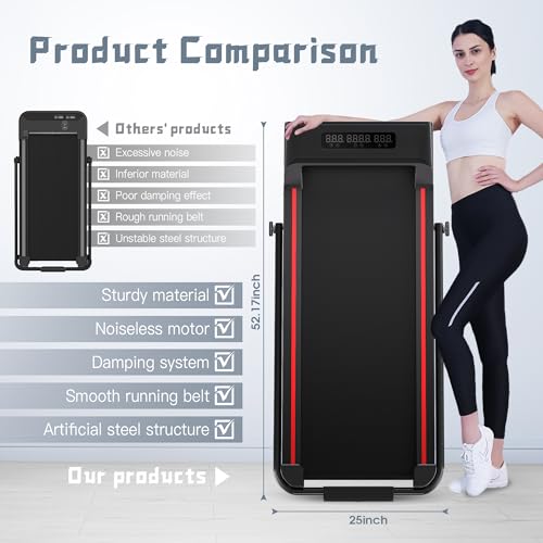 Under Desk Treadmill, 3 in 1 Portable Walking Pad H71904