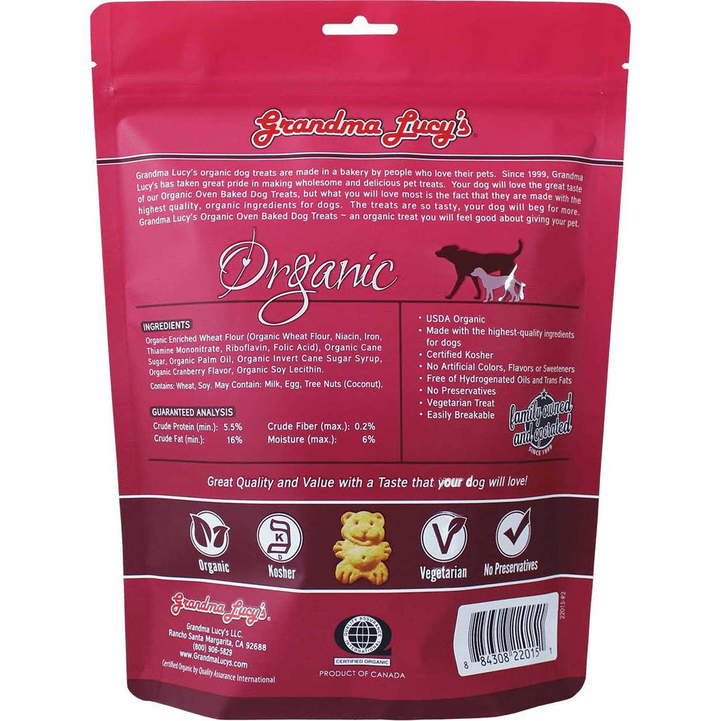 Organic Cranberry Oven Baked Dog Treats N616966