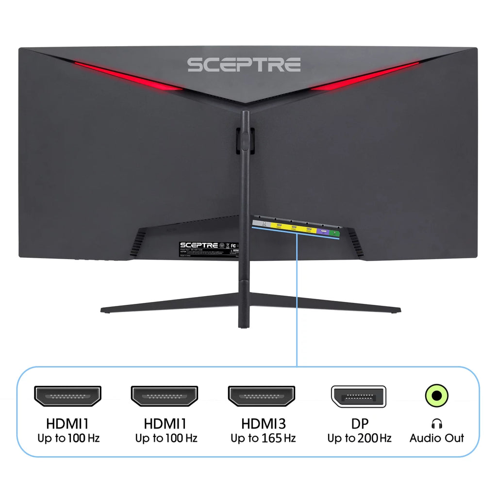 Curved 30" LED Monitor 2560 x 1080 200Hz VA O401208