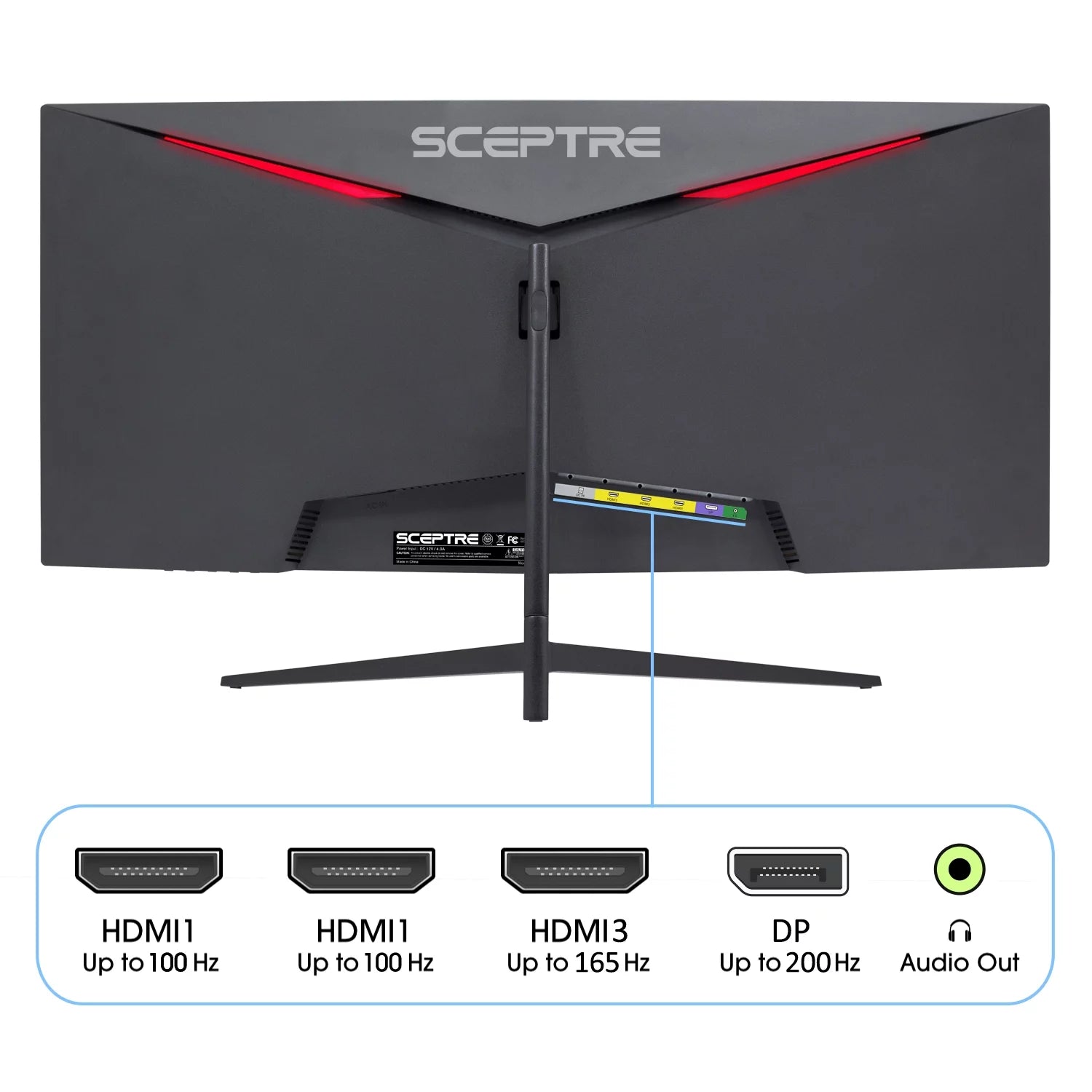Curved 30" LED Monitor 2560 x 1080 200Hz VA O401208