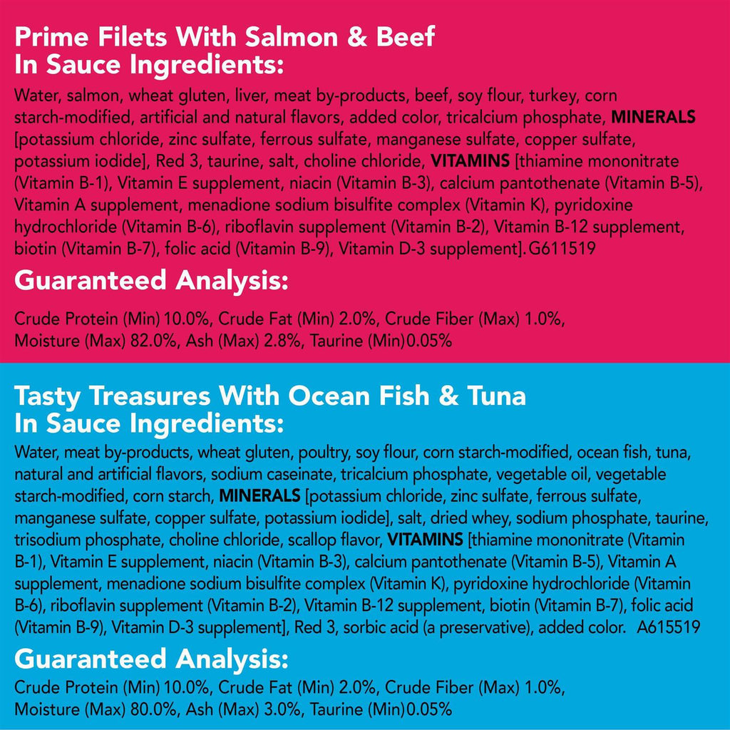 Wet Cat Food Variety Pack X7494