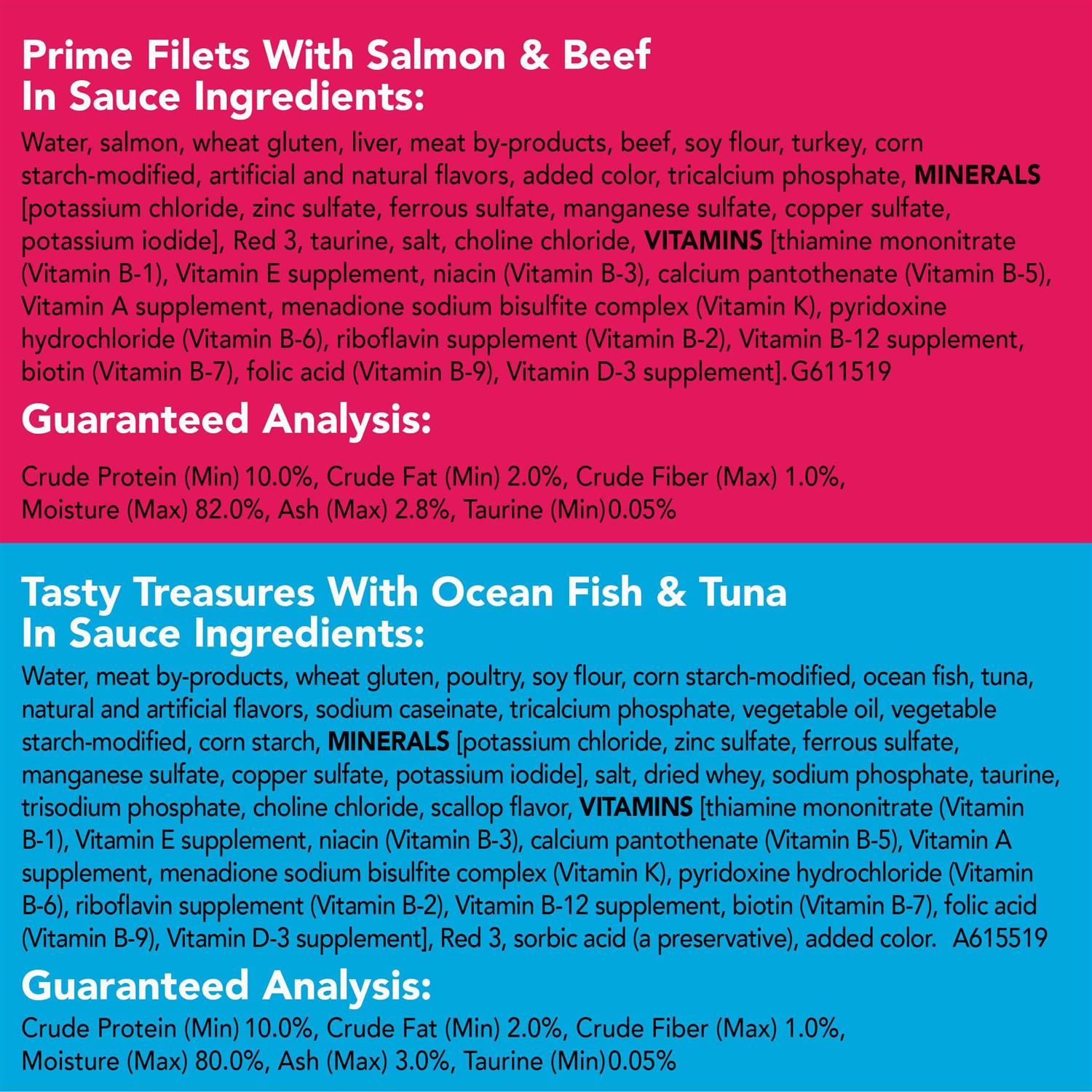 Wet Cat Food Variety Pack X7494