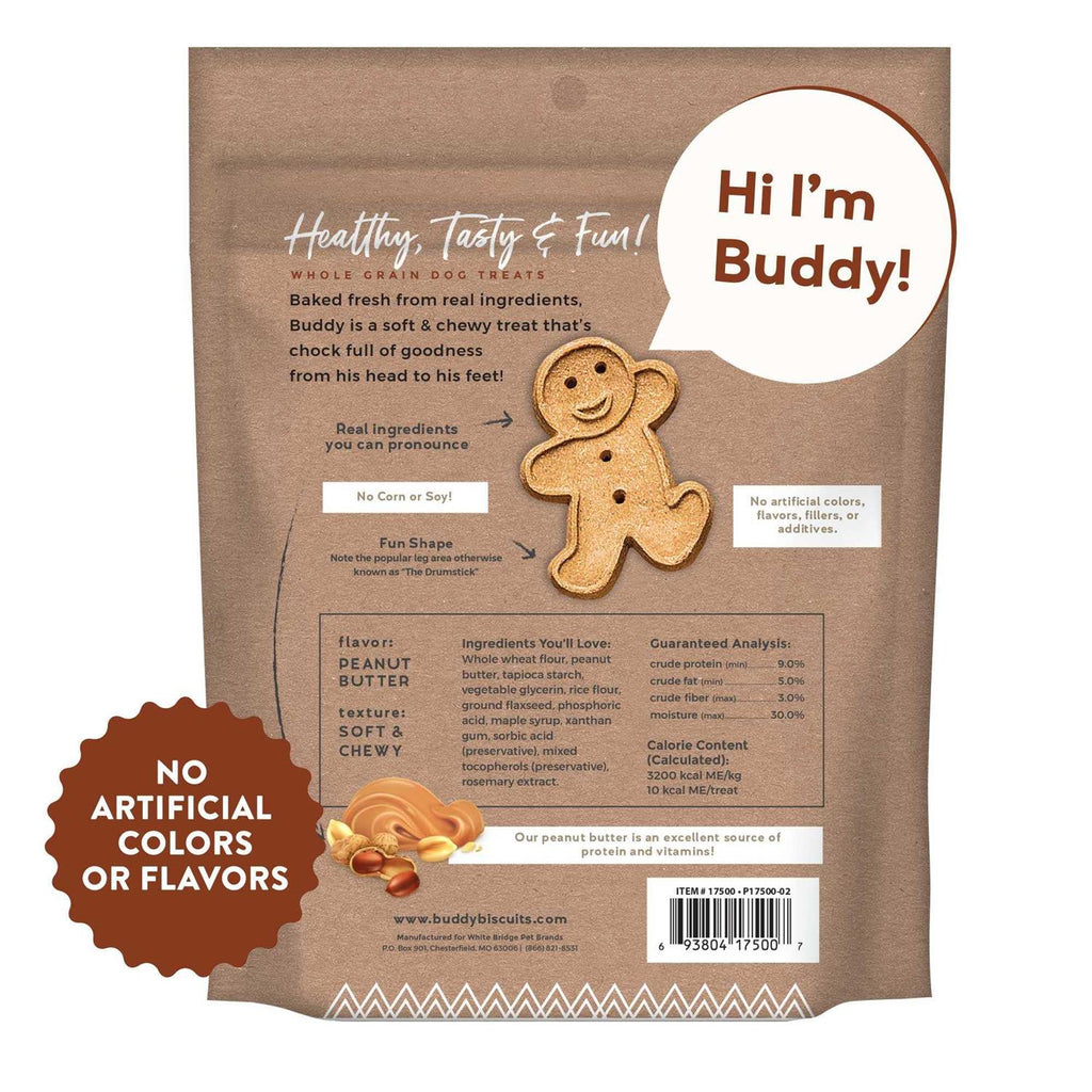 Soft and Chewy Peanut Butter Dog Treats Y472220
