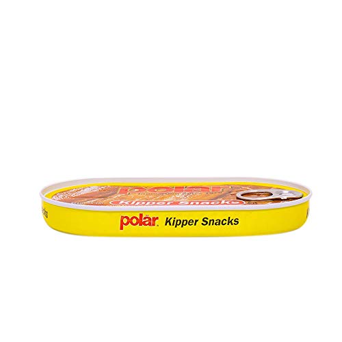 Smoked Herring Kipper Snacks, 3.53 oz Pack of 12, 90% Less Sodium, Ready to Eat P730