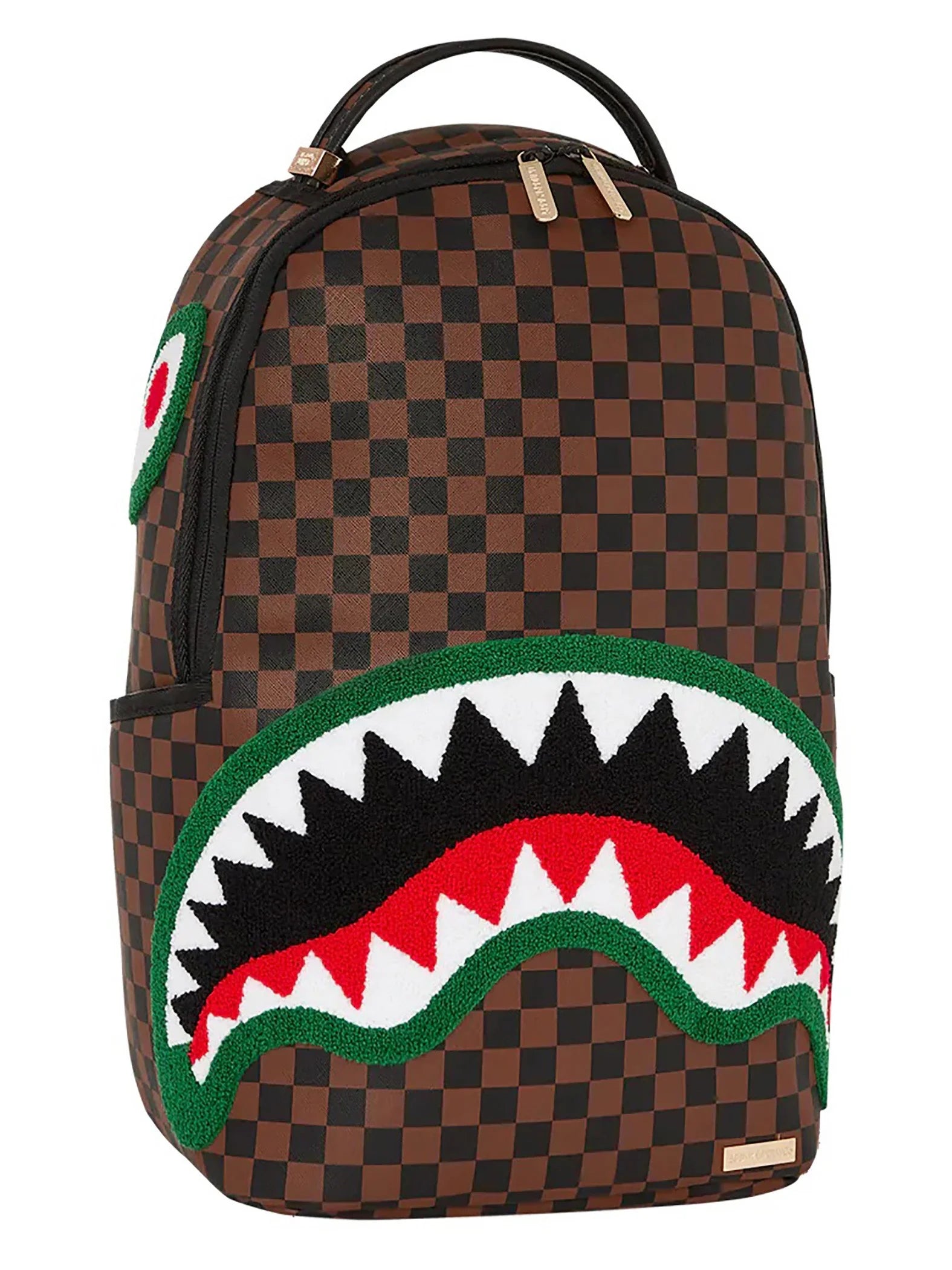 Chenille Backpack, Brown X2664