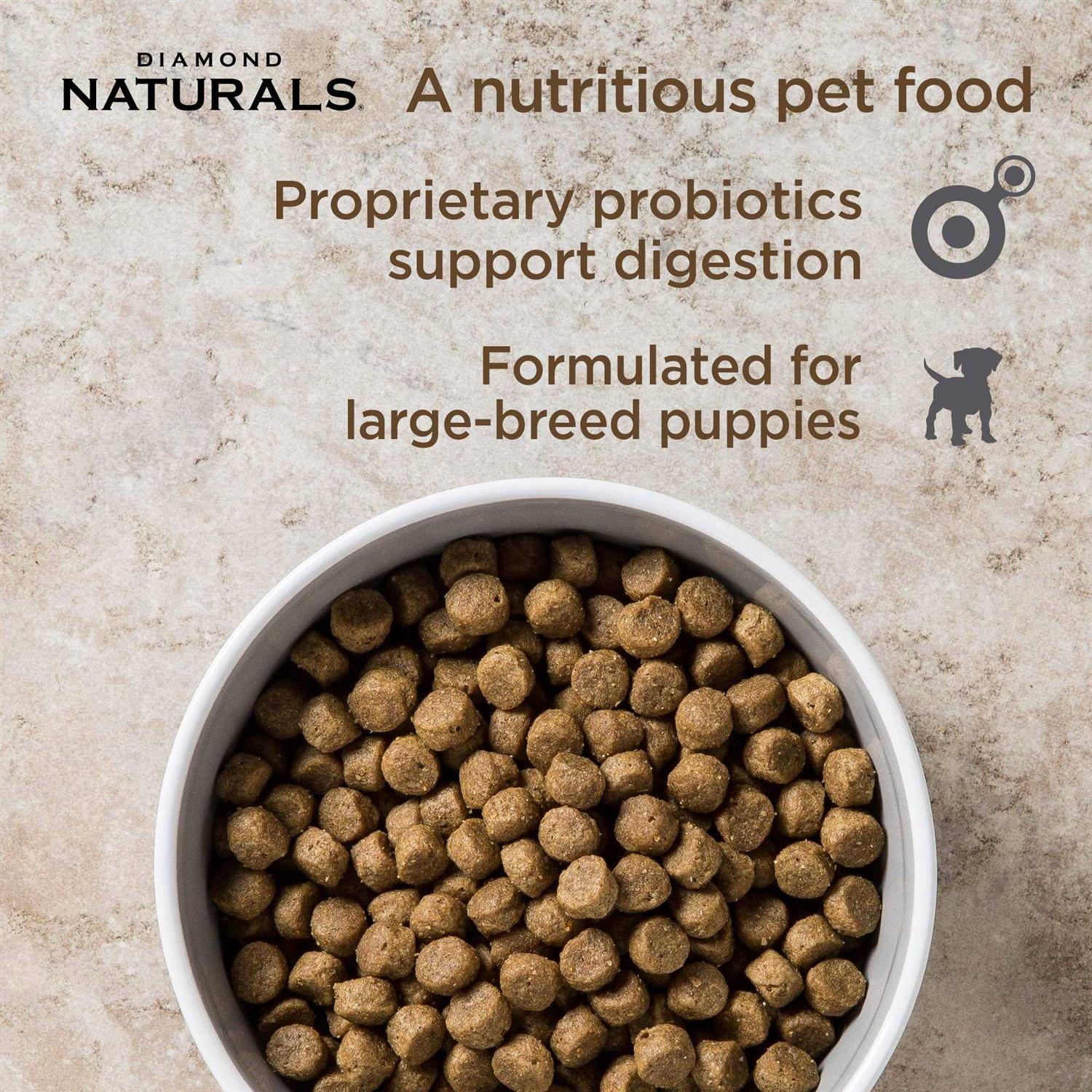 Large Breed Puppy Food Lamb and Rice H36976