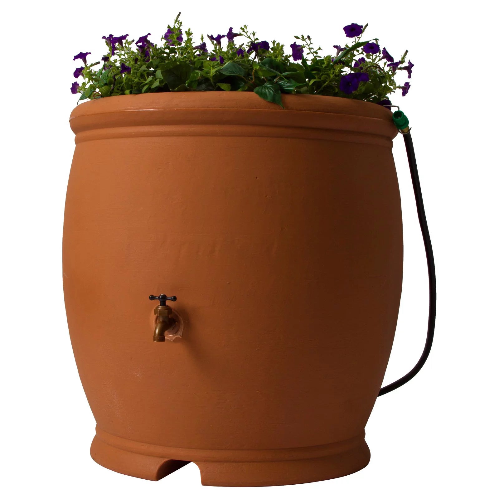 100 Gallon Rain Water Collection Barrel, Charcoal Stone K422770
