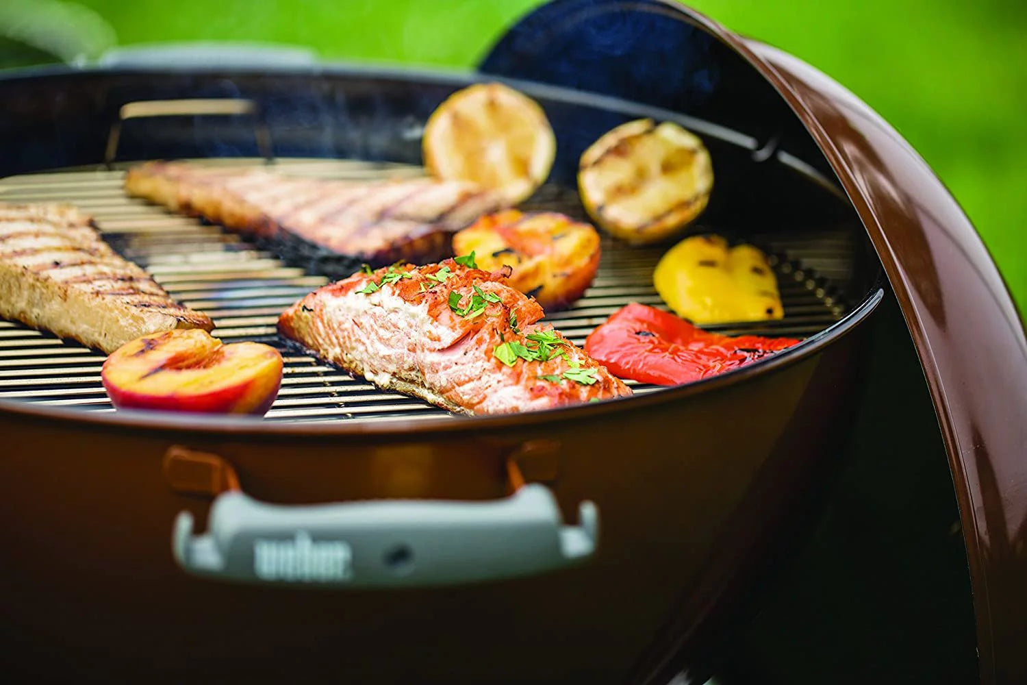 Charcoal Grill, 22-Inch, Copper U736