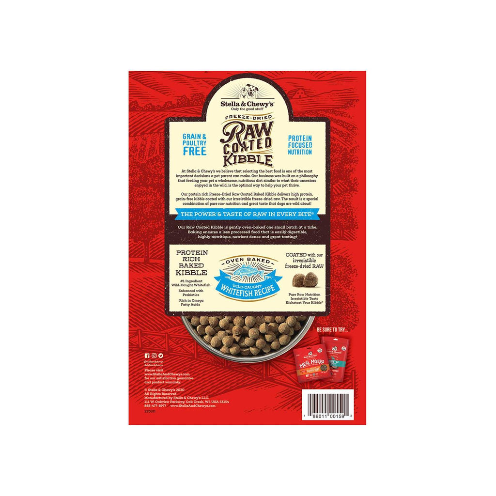 Raw Coated Dog Kibble Wild Caught Whitefish Q2154