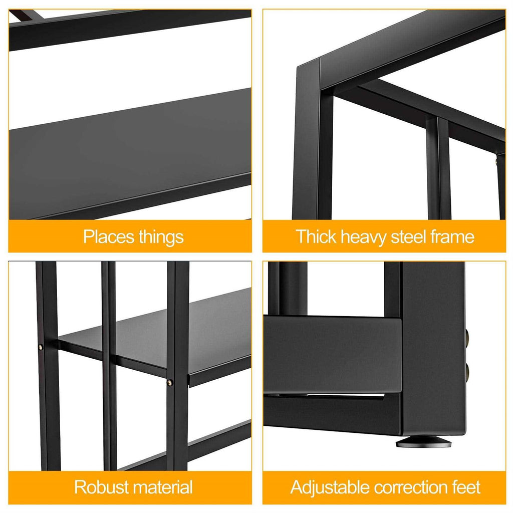 Fish Tank Stand with Storage Shelf for 55-75 Gallon Aquariums Q41236