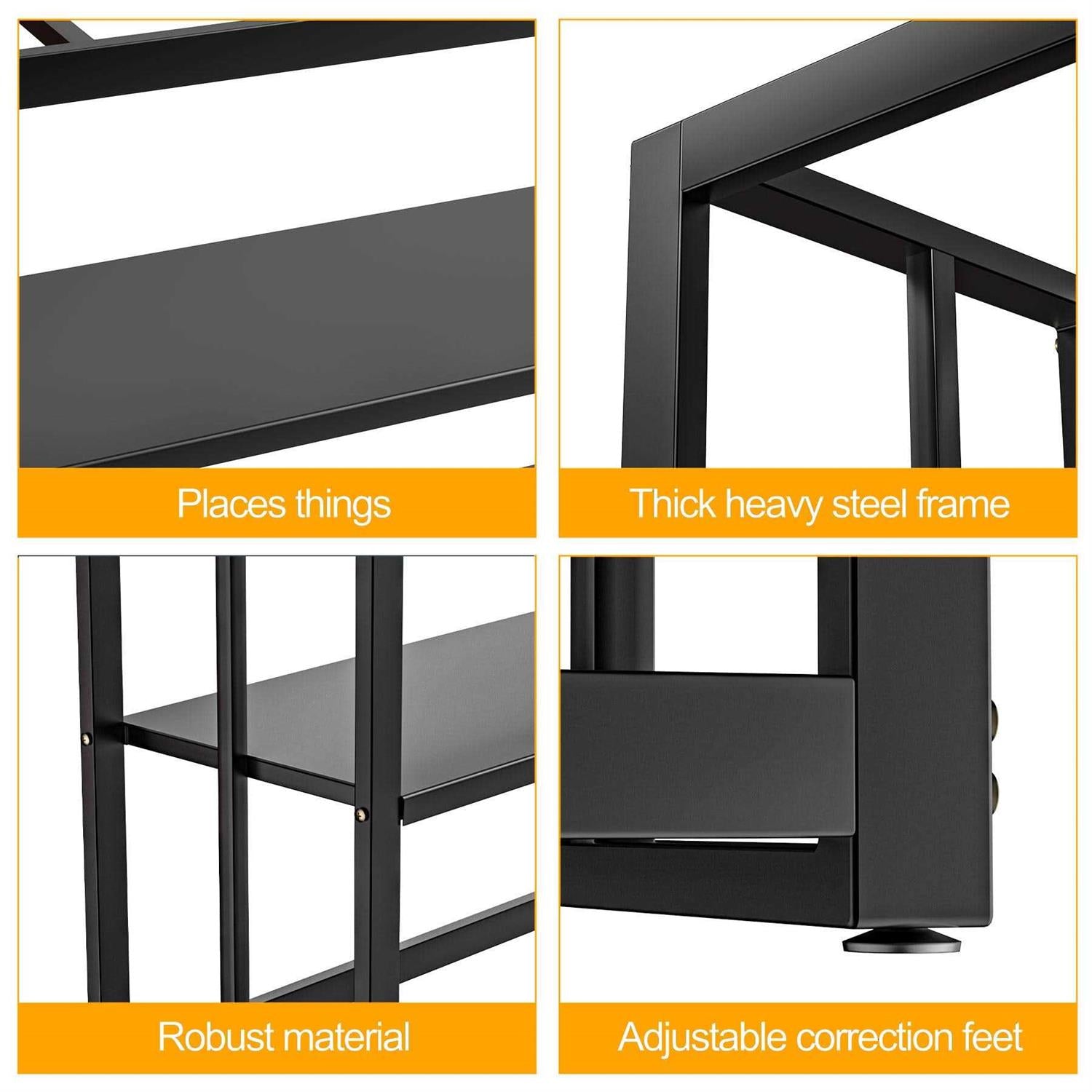 Fish Tank Stand with Storage Shelf for 55-75 Gallon Aquariums Q41236