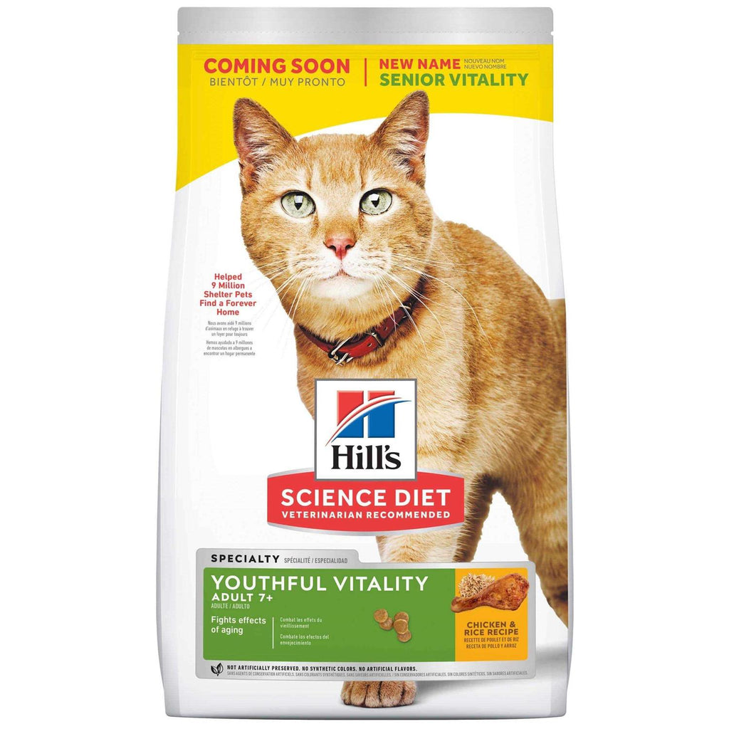 Senior Vitality Dry Cat Food B883