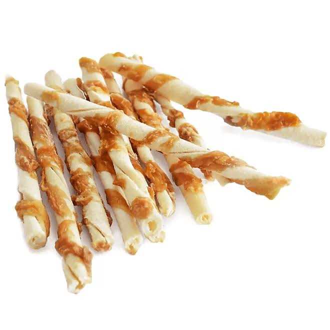 Chicken Wrapped Rawhide Chews for Dogs O631