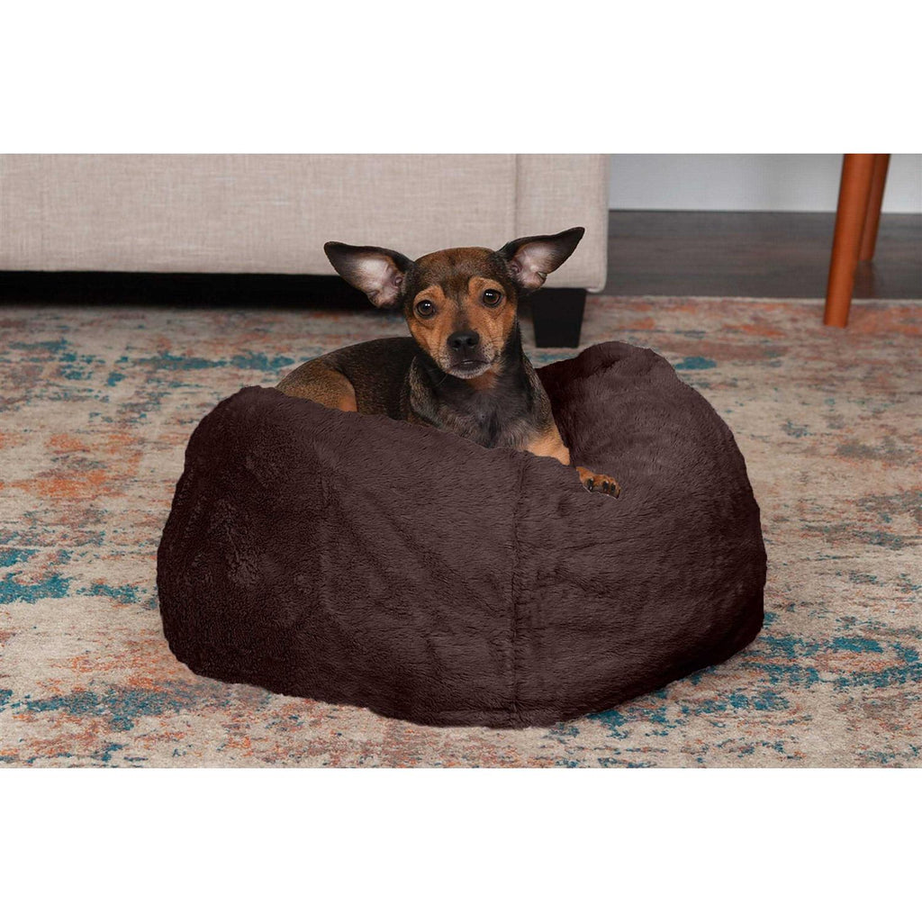 Round Plush Ball Dog Bed N96841